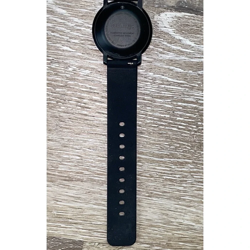 WITHINGS Activite HWA01 Watch Black UNTESTED CONDITION